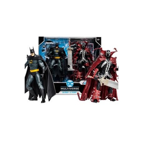 DC Multiverse Batman & Spawn Action Figure Two-Pack (PRECIO: $1200)